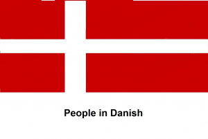 People in Danish
