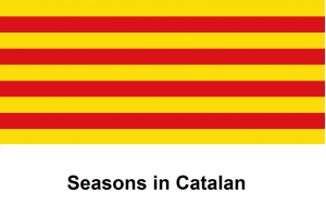 Seasons in Catalan