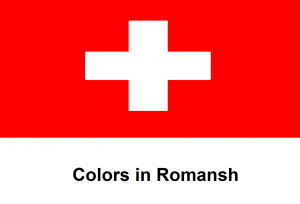 Colors in Romansh