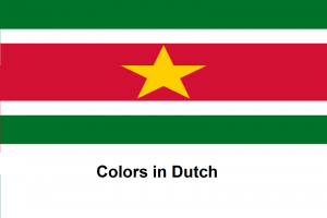 Colors in Dutch