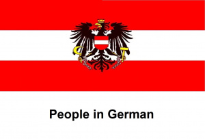 People in German