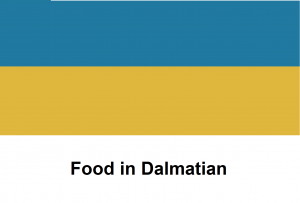 Food in Dalmatian