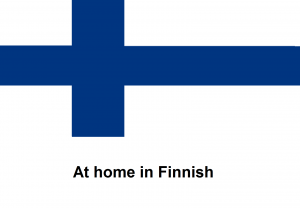 At home in Finnish