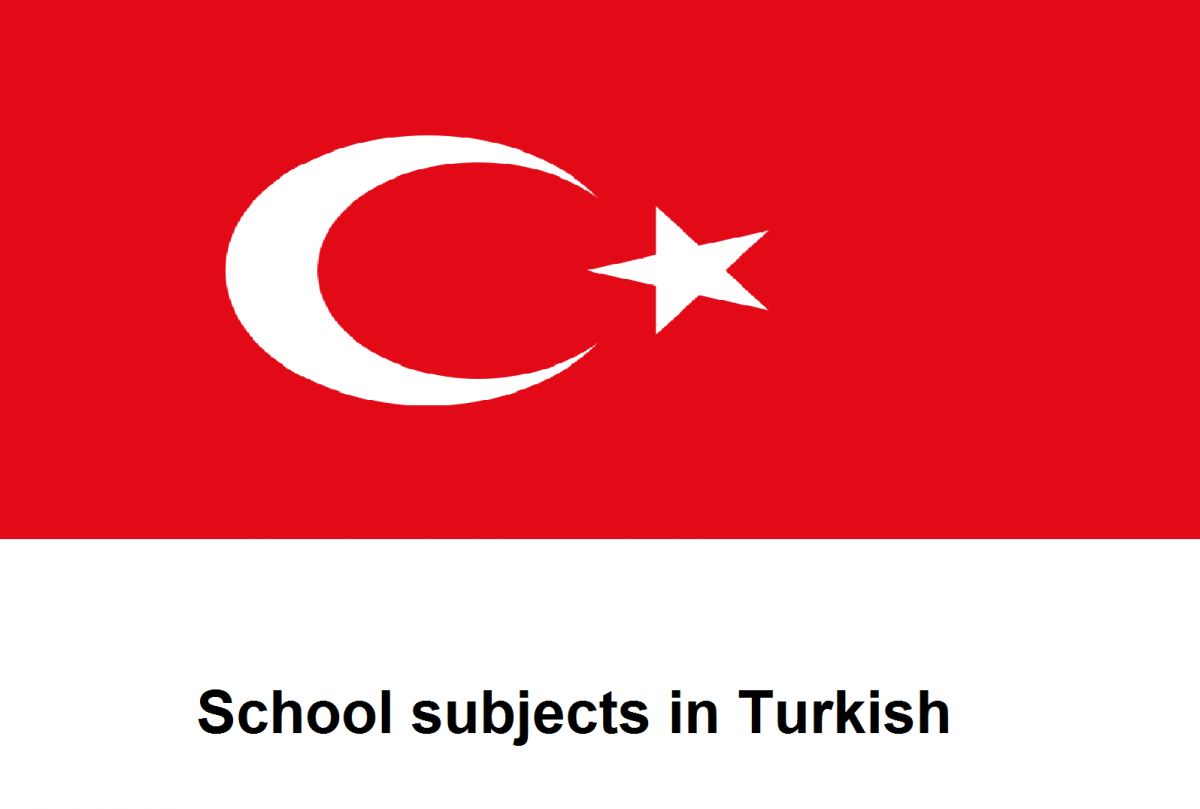 turkish-vocabulary-school-subjects