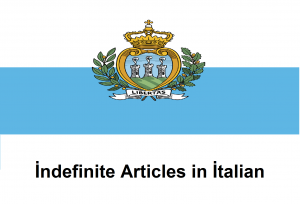 İndefinite Articles in İtalian