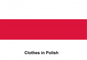 Clothes in Polish