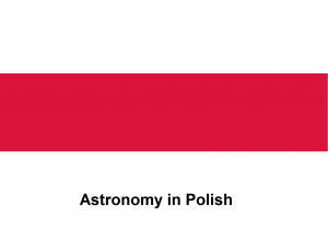 Astronomy in Polish