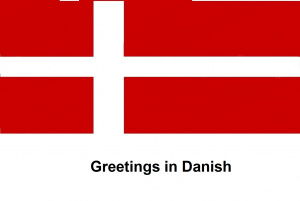 Greetings in Danish
