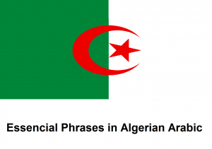 Essencial Phrases in Algerian Arabic