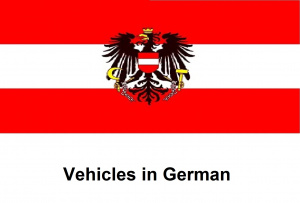 Vehicles in German