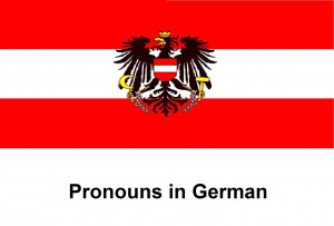 Pronouns in German