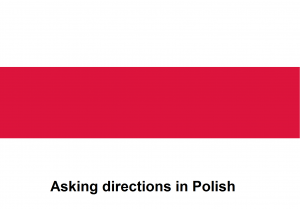Asking directions in Polish