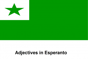 Adjectives in Esperanto