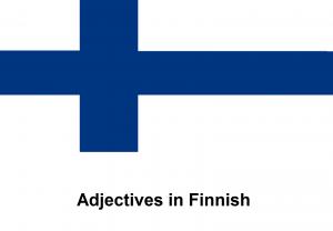 Adjectives in Finnish