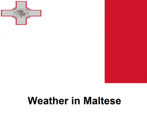 Weather in Maltese