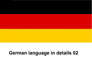 German language in details 02