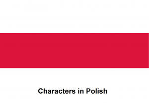Characters in Polish