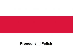Pronouns in Polish