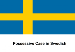 Possessive Case in Swedish