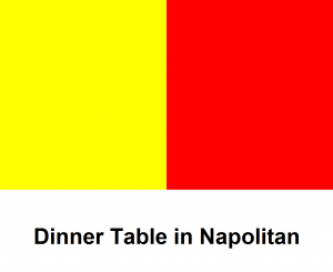 Dinner Table in Napolitan