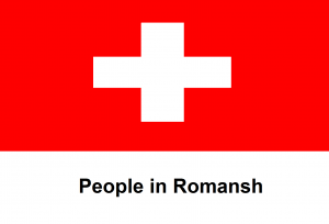 People in Romansh