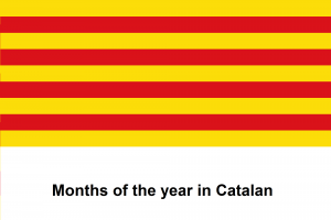 Months of the year in Catalan