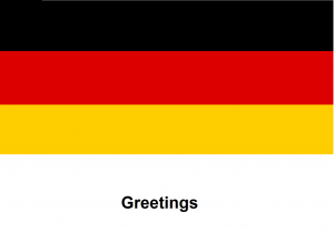 how to say hello in german