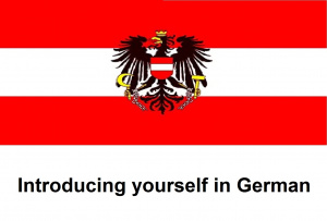 Introducing yourself in German