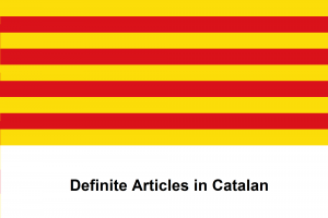 Definite Articles in Catalan