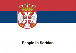 People in Serbian