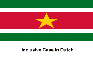 Inclusive Case in Dutch