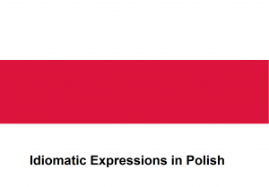 Idiomatic Expressions in Polish